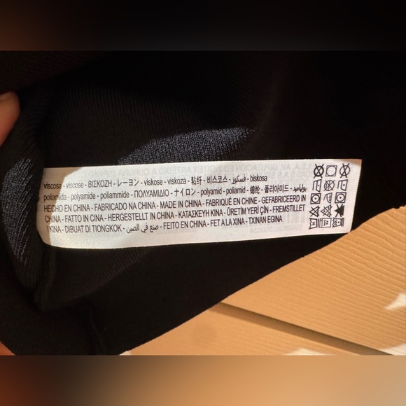 Zara Black Wrap Knit Halter Top - Picture 6 of 6